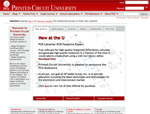 Tablet Screenshot of printedcircuituniversity.com